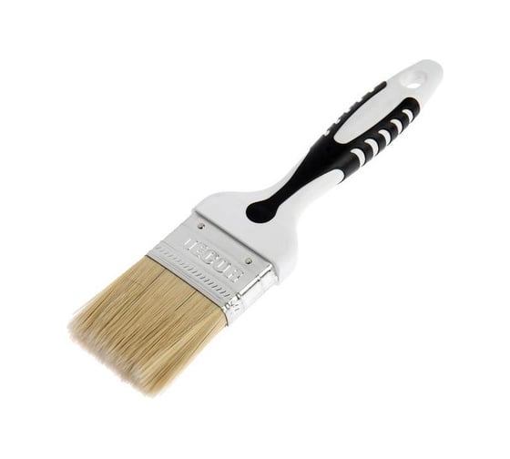 Изображение товара Кисть DECOR Black White универсальная 120х15мм, светлая смешанная щетина, 2К ручка 880-120