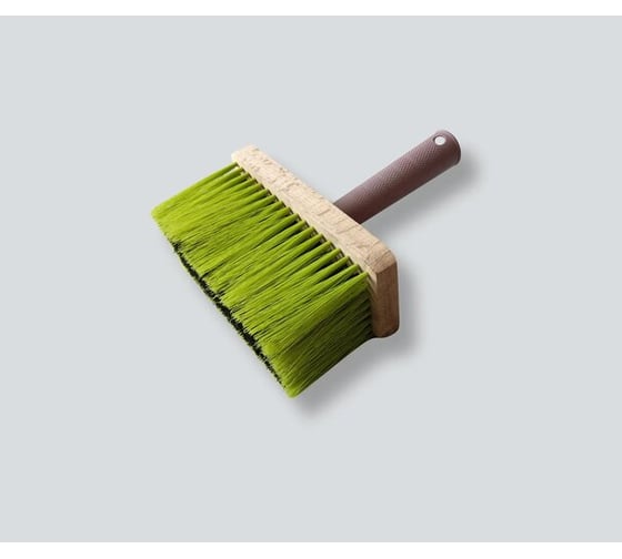 Изображение товара Кисть DECOR Торцевая 70х170 мм, длина щетины 70 мм, синтетическая щетина, пластиковая ручка 612-6310