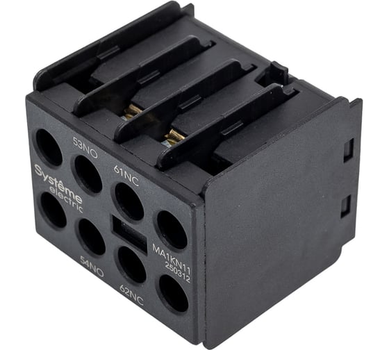 Изображение товара Блок дополнительных контактов Systeme Electric MA1KN 1НО+1НЗ MA1KN11