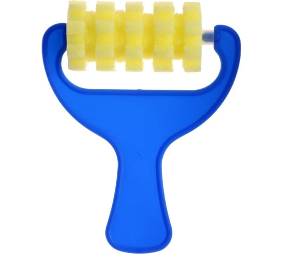 Изображение товара Валик для краски Calligrata фигурный, поролон, 70мм, квадраты, в пакете 5486625