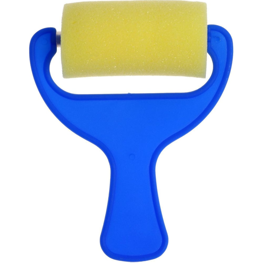 Изображение товара Валик для краски Calligrata 75мм с пластиковой ручкой и поролоновым покрытием