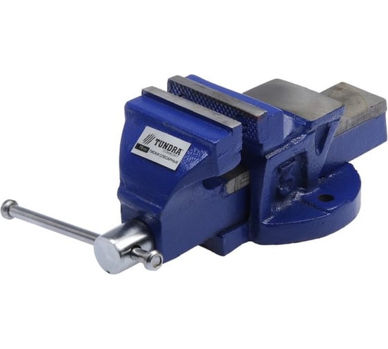 Изображение товара Слесарные тиски с наковальней TUNDRA высокопрочный чугун ВЧ-40, 75 мм 1627883