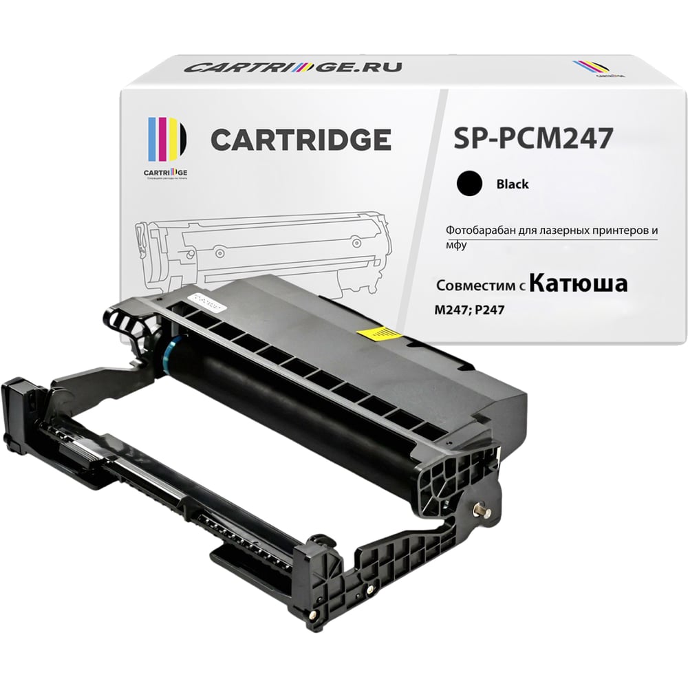 Изображение товара Фотобарабан Solution Print SP PCM247 для Катюша черный совместимый