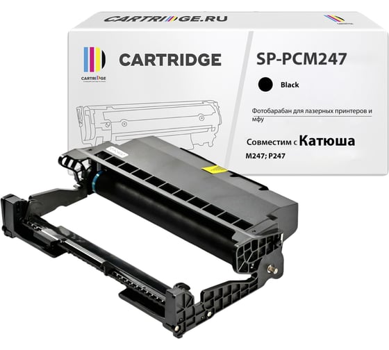 Изображение товара Фотобарабан Solution Print SP PCM247 для Катюша черный 353632