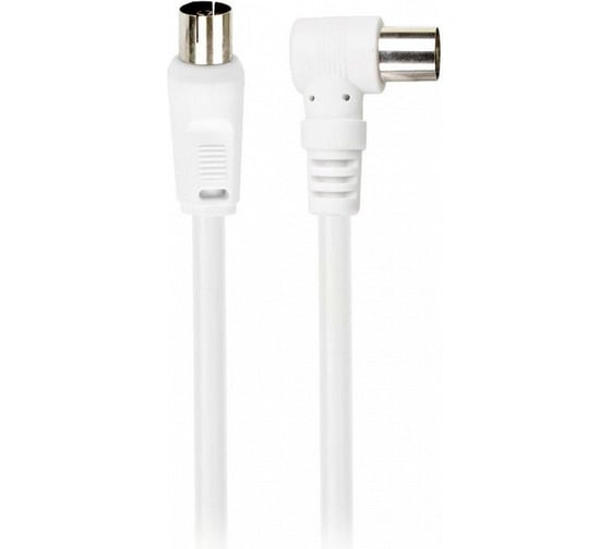 Изображение товара Антенный кабель SMARTBUY разъемы M-F, угловой разъем, длина 3.0 м K-TV123