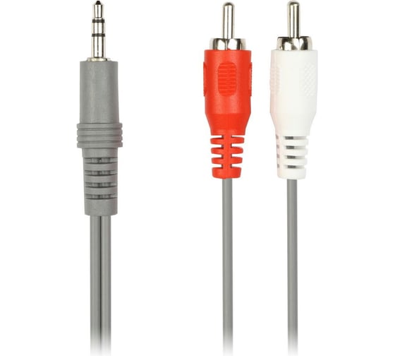 Изображение товара Кабель соединительный SMARTBUY 3.5 Jack (M) - 2xRCA (M), стерео, аудио, 5,0 м,пакет /40 KA-315-150