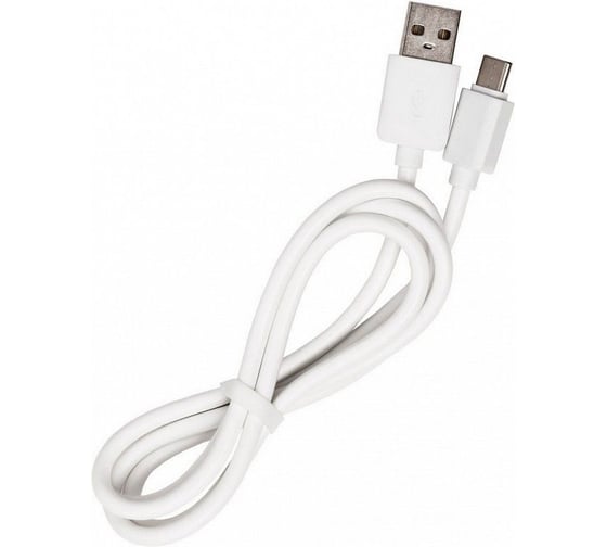 Изображение товара Дата-кабель SMARTBUY USB 2.0 - USB TYPE C, белый, длина 1 м iK-3112 white