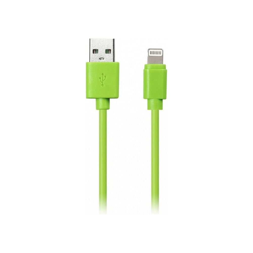 Изображение товара Дат-кабель SMARTBUY для Apple Lightning 1 м зеленый USB 2.0