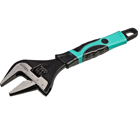 Изображение товара Разводной ключ с тонкими губками Sturm 200 мм, зев 39мм, фосфатированный 1045-27-200SP