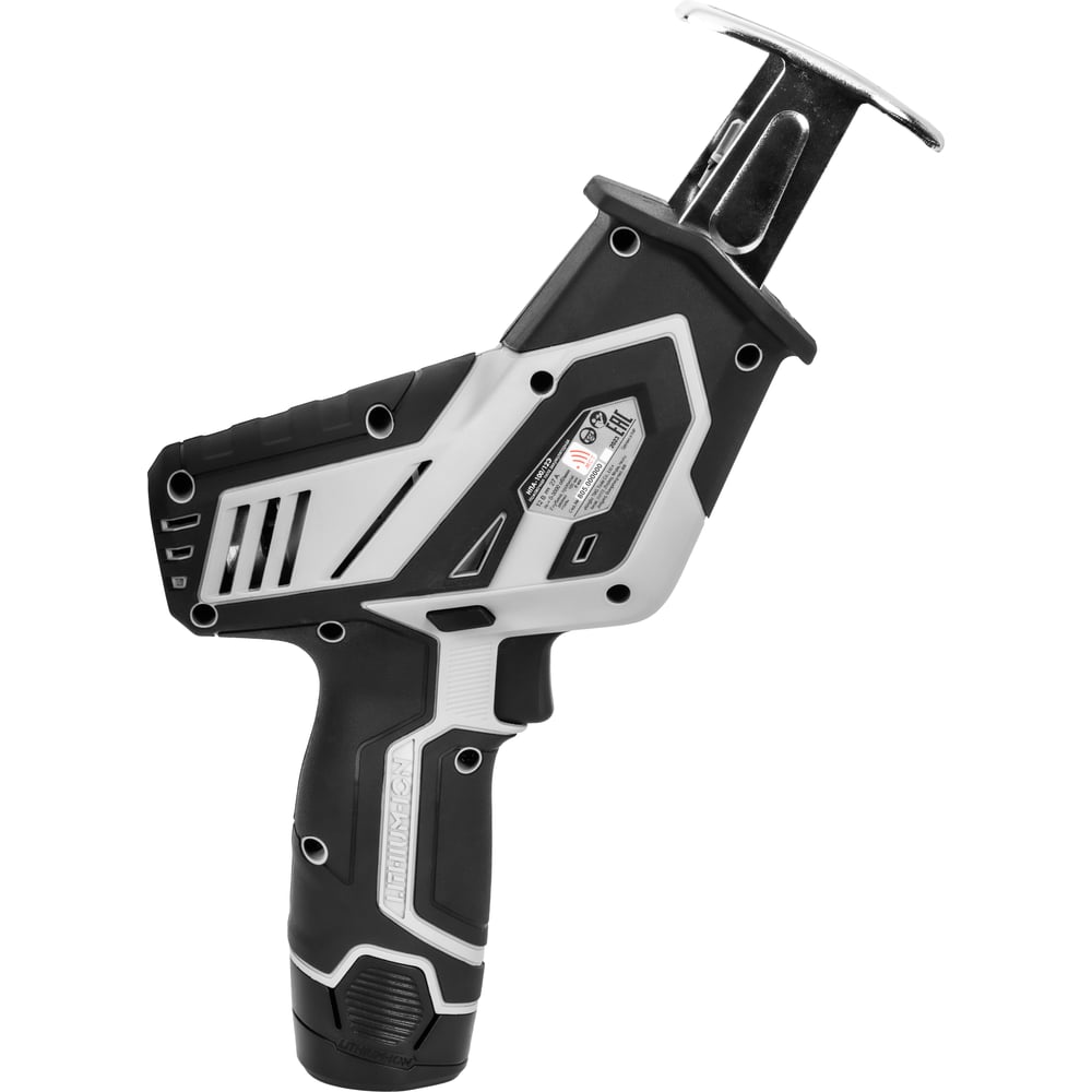 Изображение товара Аккумуляторная ножовочная пила Интерскол НПА-100/12Э АПИ-Т с кейсом и двумя аккумуляторами