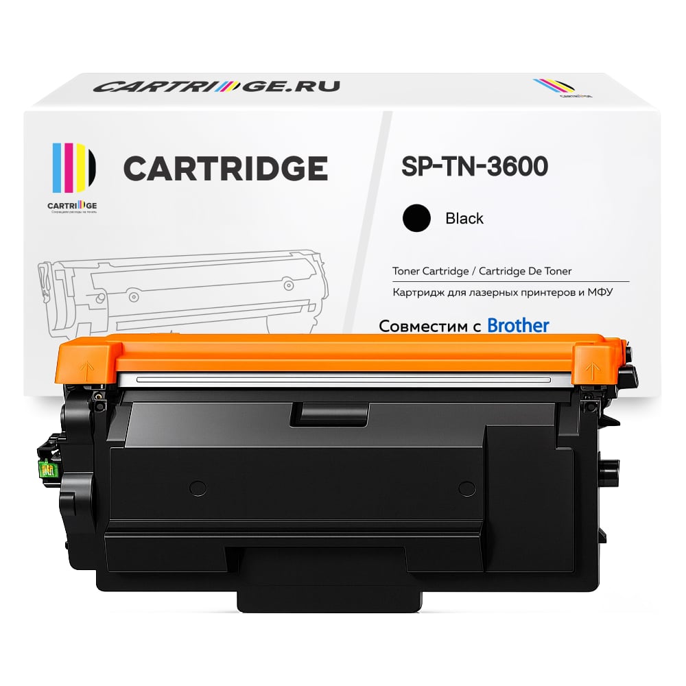 Изображение товара Картридж Solution Print SP TN-3600 черный для Brother лазерная печать стандартный ресурс