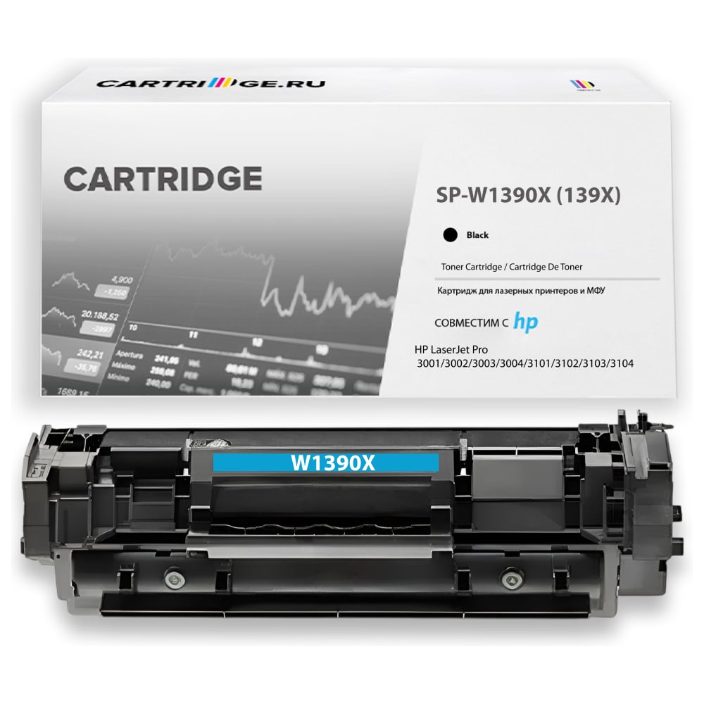 Изображение товара Картридж Solution Print SP W1390X 139X для HP черный с чипом