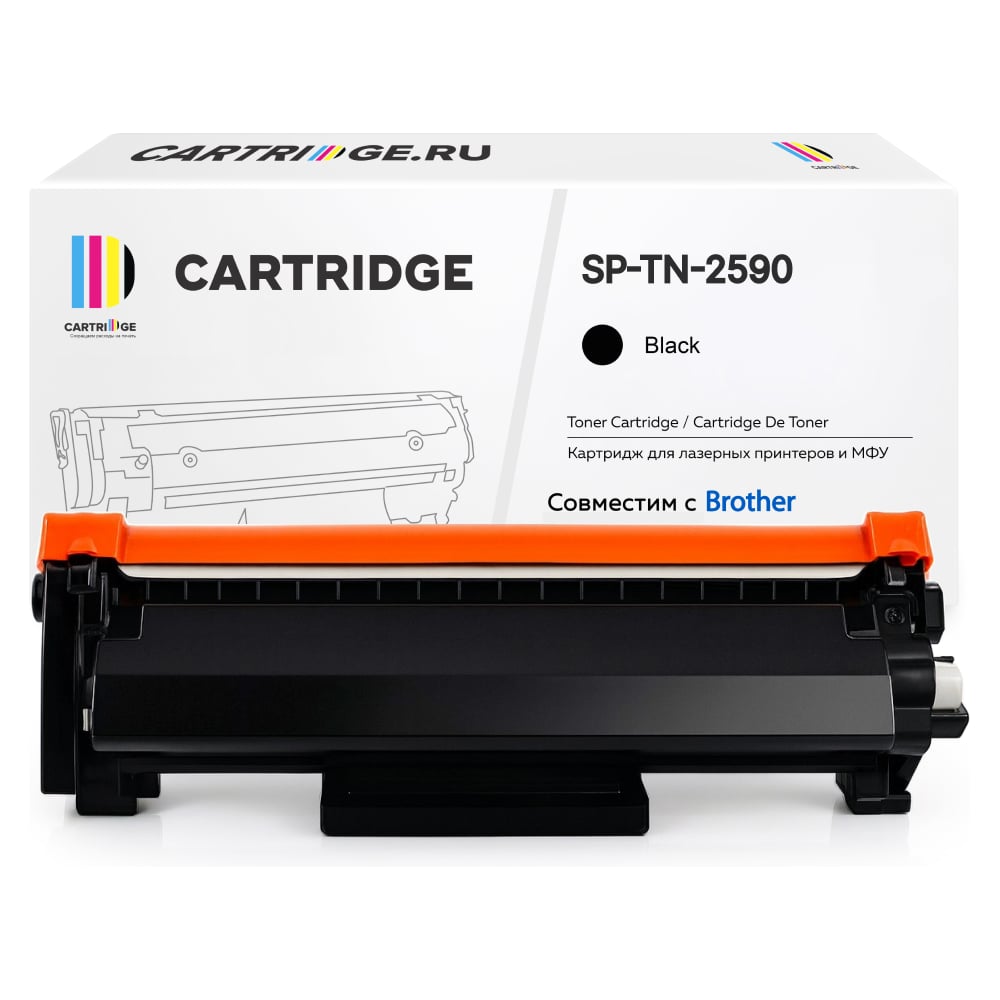 Изображение товара Картридж Solution Print SP TN-2590 для Brother черный с чипом 1200 страниц