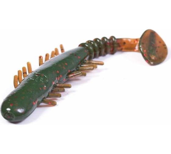 Изображение товара Съедобные виброхвосты Lucky John BUGSY SHAD, длина 100 мм, цвет 085, 5 шт. 140108-085