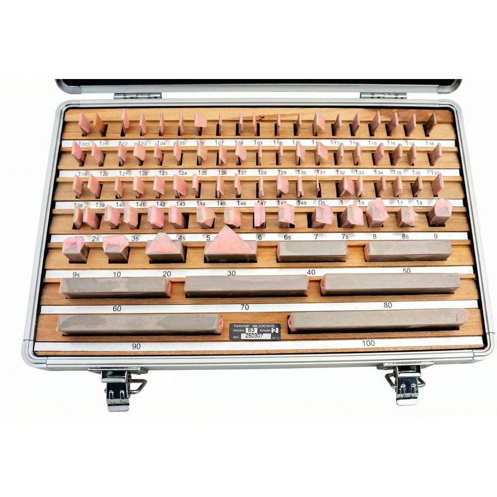 Изображение товара Набор измерительных инструментов Диапазон №3 кл.2 77-05 высокая точность сталь