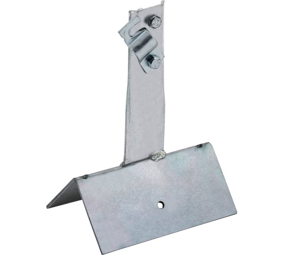 Изображение товара Держатель проводника круглого IEK 6-10мм, винтовой для конька широкий, h=100мм, оцинкованная сталь, HDZ ZDP81-14-4-16-100