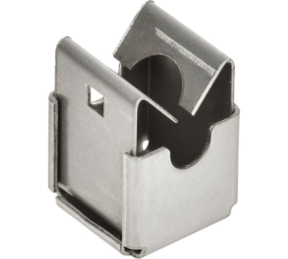 Изображение товара Держатель проводника круглого IEK 8мм, безболтовой, нержавеющая сталь ZDP80-20-1-08