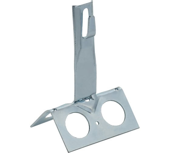 Изображение товара Держатель проводника круглого IEK 6-8мм, для конька широкий, h=100мм, оцинкованная сталь, HDZ ZDP81-14-4-68-100