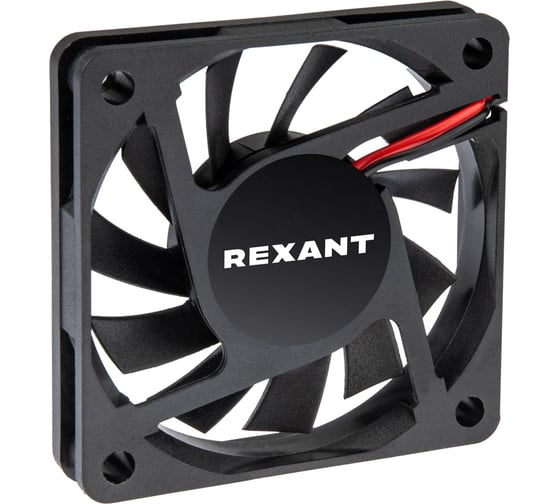 Изображение товара Осевой вентилятор для охлаждения RX REXANT 60х60х10 мм, DC 12 В 72-5060