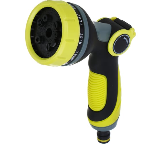 Изображение товара Пистолет садовый для полива Inbloom 10 режимов, регулятор напора, ABS, TPR 161-028