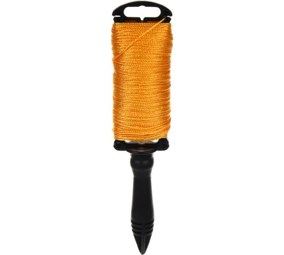 Изображение товара Шнур нейлоновый для строительных работ ЕРМАК на катушке 100м 624-106