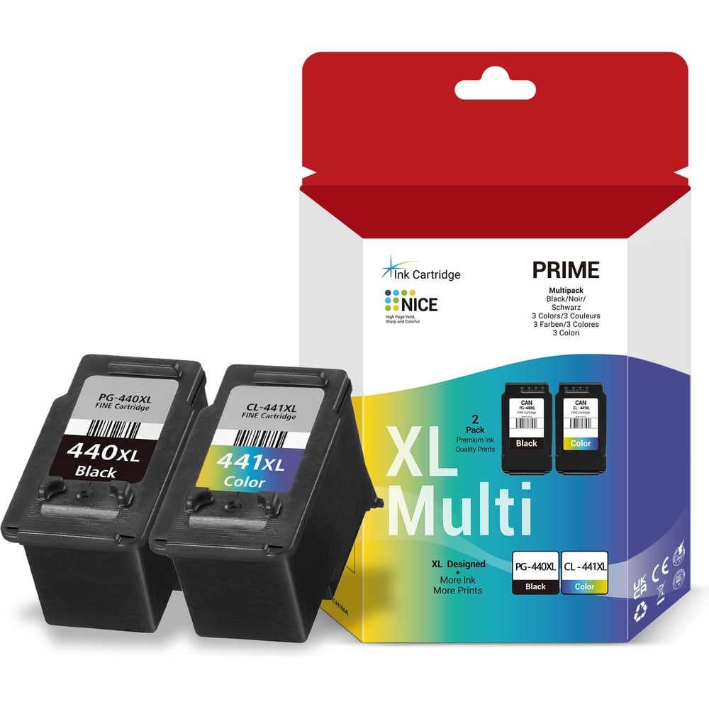 Изображение товара Комплект оригинальных картриджей Solution Print Canon PG-440XL/CL-441XL OEM