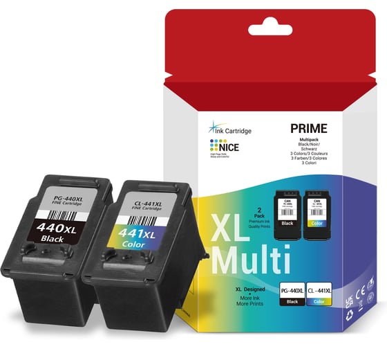 Изображение товара Комплект картриджей Solution Print Canon PG-440XL/CL-441XL ОЕМ.ref 354388