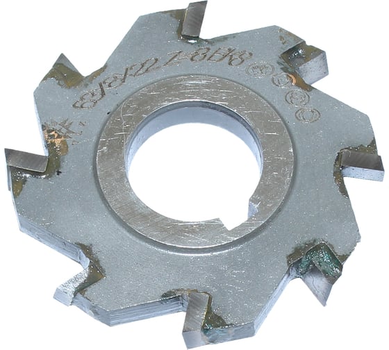 Изображение товара Фреза дисковая TLX 3-х сторонняя 63x8х22, Z=8 ВК8 с разнонаправл.зубьями 75055