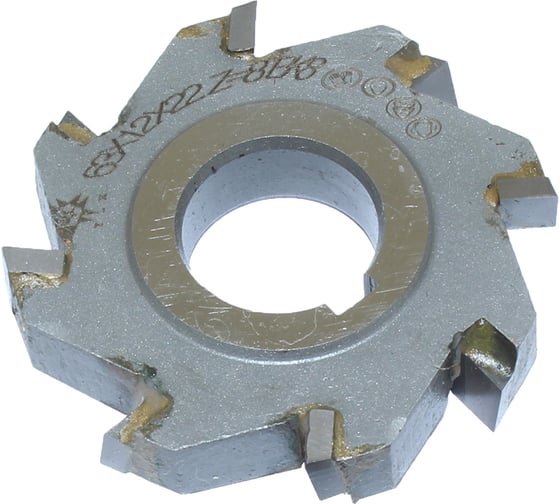 Изображение товара Фреза дисковая TLX 3-х сторонняя 63x12x22, Z=8 ВК8 с разнонаправл.зубьями 75056