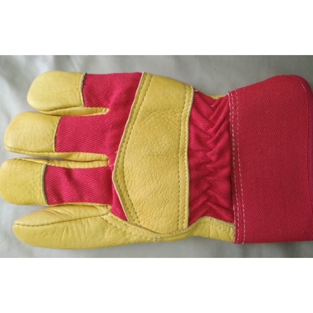 Кожаные комбинированные утепленные перчатки Terre утепленные перчатки гк спецобъединение