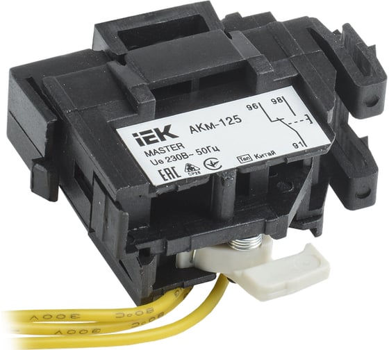 Изображение товара Контакт аварийный IEK АКм-125 (АКм-32) MASTER SVA10D-AK-1-02