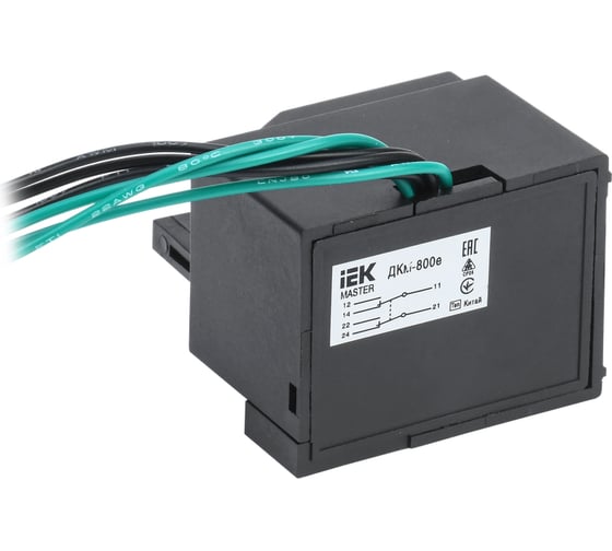Изображение товара Контакт дополнительный IEK ДКм-800е (ДКм-40) MASTER с электронным расцепителем SVA71D-DK-1-02