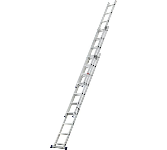 Изображение товара Трёхсекционная алюминиевая лестница SMARTY 3х10 SN011-310