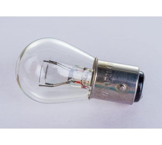 Изображение товара Лампа Nord-Yada P21/4W, 12 В, BAZ15d, ук.пов. и стоп-сигнал, евро цоколь 10 шт 900121