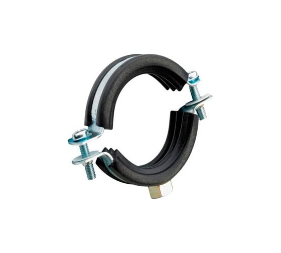 Изображение товара Хомут для крепления сантехнических труб КРЕП-КОМП 2 1/2/73-80/ под М10, 200 шт. хг73-80-200