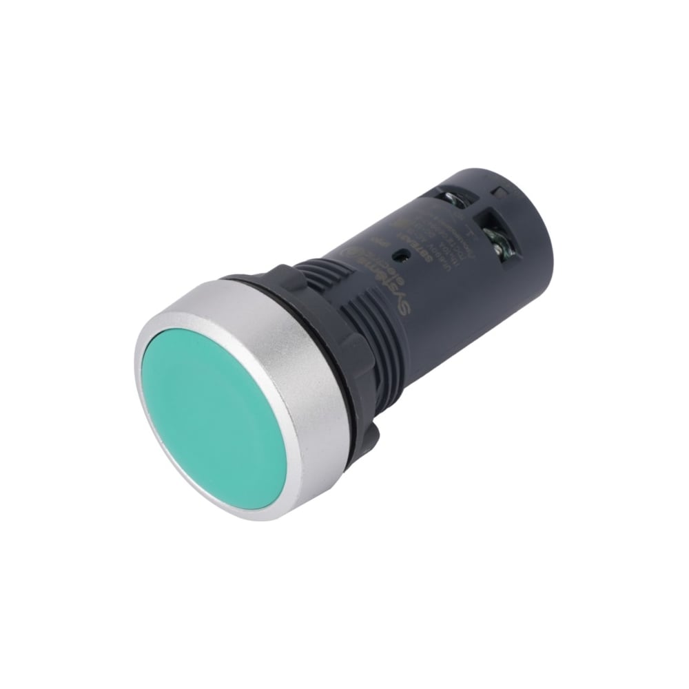 Изображение товара Кнопка Systeme Electric SB7 моноблочная зеленая 22мм IP65 с возвратом