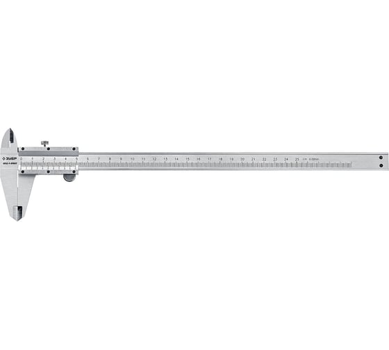 Изображение товара Стальной штангенциркуль ЗУБР ШЦ-1-250 250 мм 34514-250