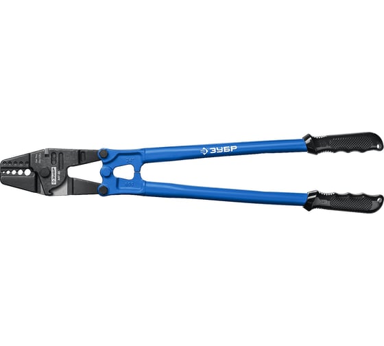 Изображение товара Обжимные клещи для тросовых зажимов ЗУБР Кот-60 600 мм 23348-60