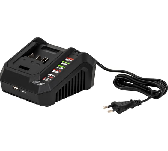 Изображение товара Зарядное устройство Интерскол ЗУ-4/18 для аккум. блока 4,0А, 18/36В, Li-ion, АПИ 2401.030