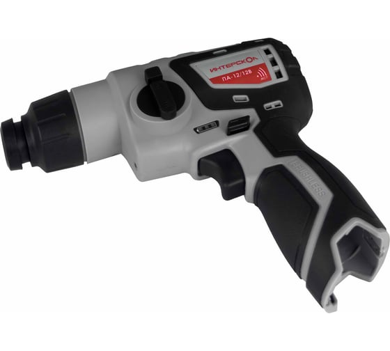 Изображение товара Бесщеточный аккумуляторный перфоратор Интерскол ПА-12/12В Li-ion АПИ-Т (картон, без аккум. и ЗУ) 648.0.0.70
