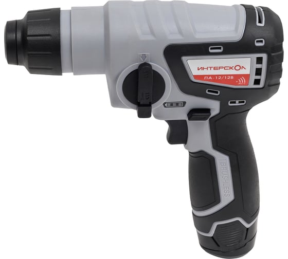 Изображение товара Бесщеточный аккумуляторный перфоратор Интерскол ПА-12/12В Li-ion АПИ-Т (картон, 2 аккум. 2,0Ач, ЗУ) 648.2.2.70