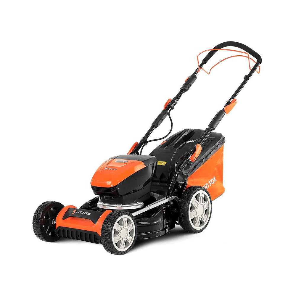 Изображение товара Аккумуляторная газонокосилка YARD FOX 60V SET EL 4655 B самоходная с аккумулятором