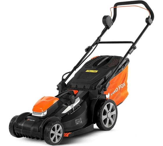 Изображение товара Аккумуляторная несамоходная газонокосилка YARD FOX 40V SET EL 4045 B