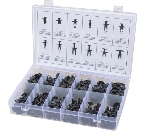 Изображение товара Набор крепежей (клипс) универсальный Arnezi 240пр R8020206