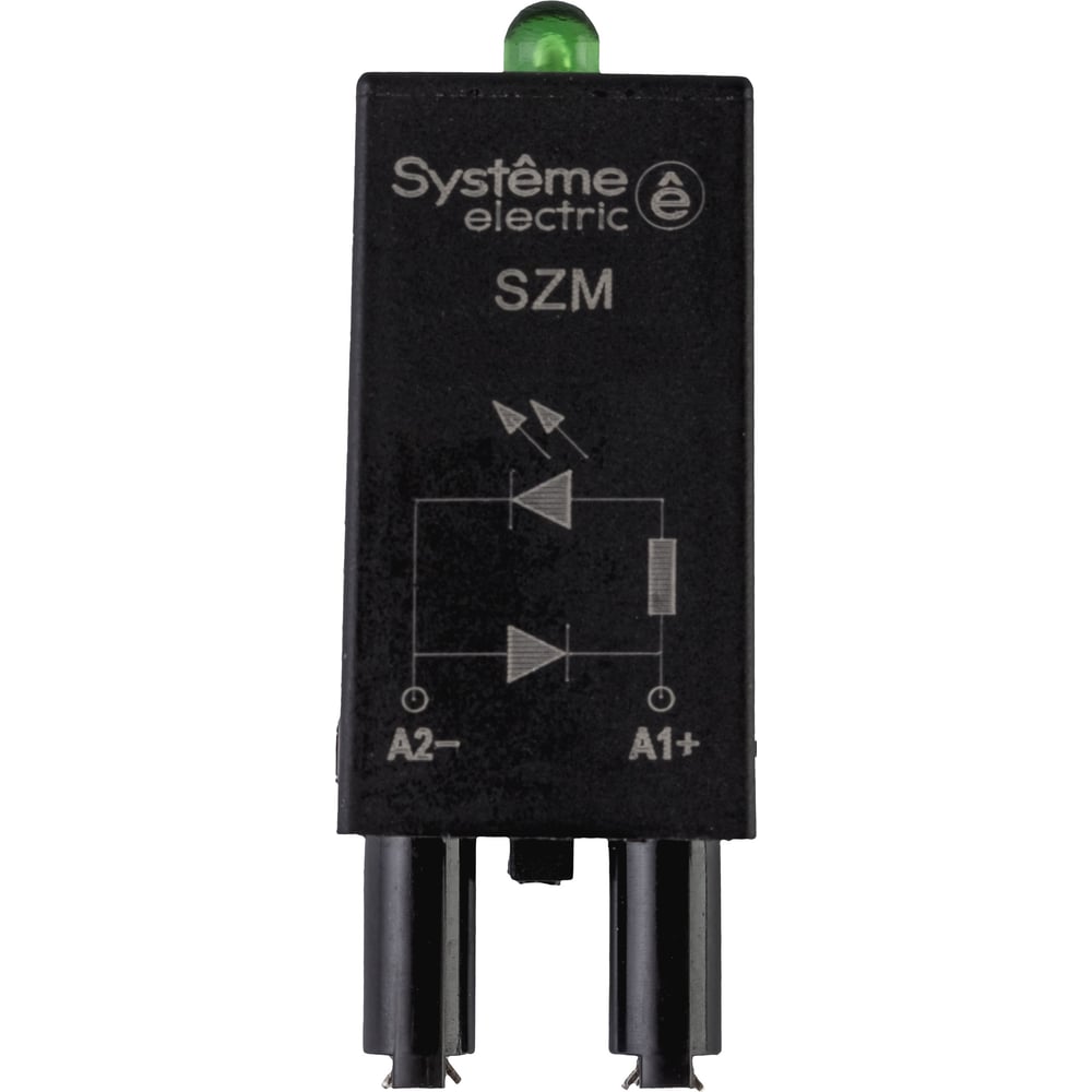 Изображение товара Защитный модуль Systeme Electric варистор LED 110/230VAC/DC SZM021FP