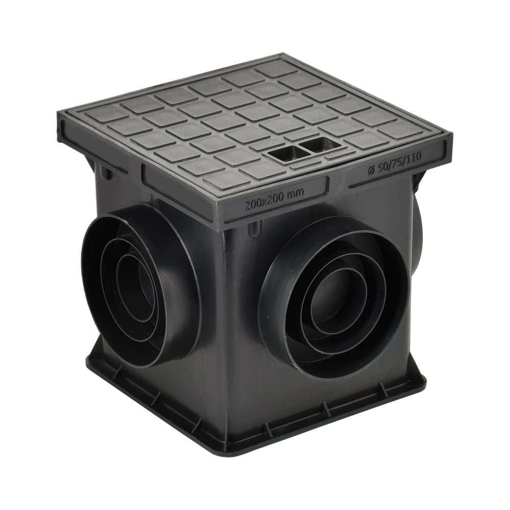 Изображение товара Контрольный колодец с крышкой IEK ZKK10-60-200 из пластика