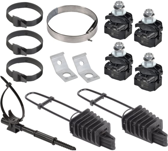 Изображение товара Комплект для подключения абонентов IEK АСИП-1 фазный UAP10-1-95-16-1-U