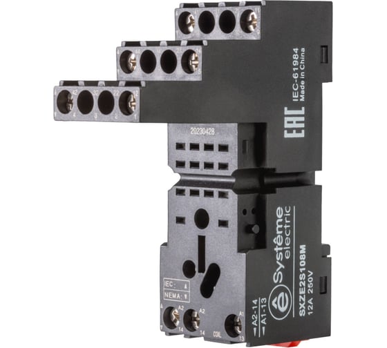 Изображение товара Розетка Systeme Electric для реле 2СО 12А separate SXZE2S108M
