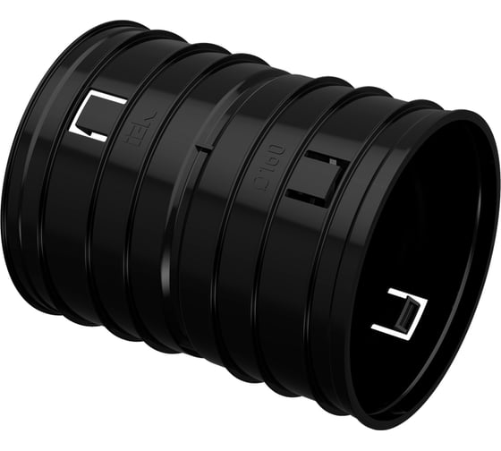 Изображение товара Муфта соединительная IEK ELASTA для двустенной трубы d=160мм CTA12D-M160-K02-R