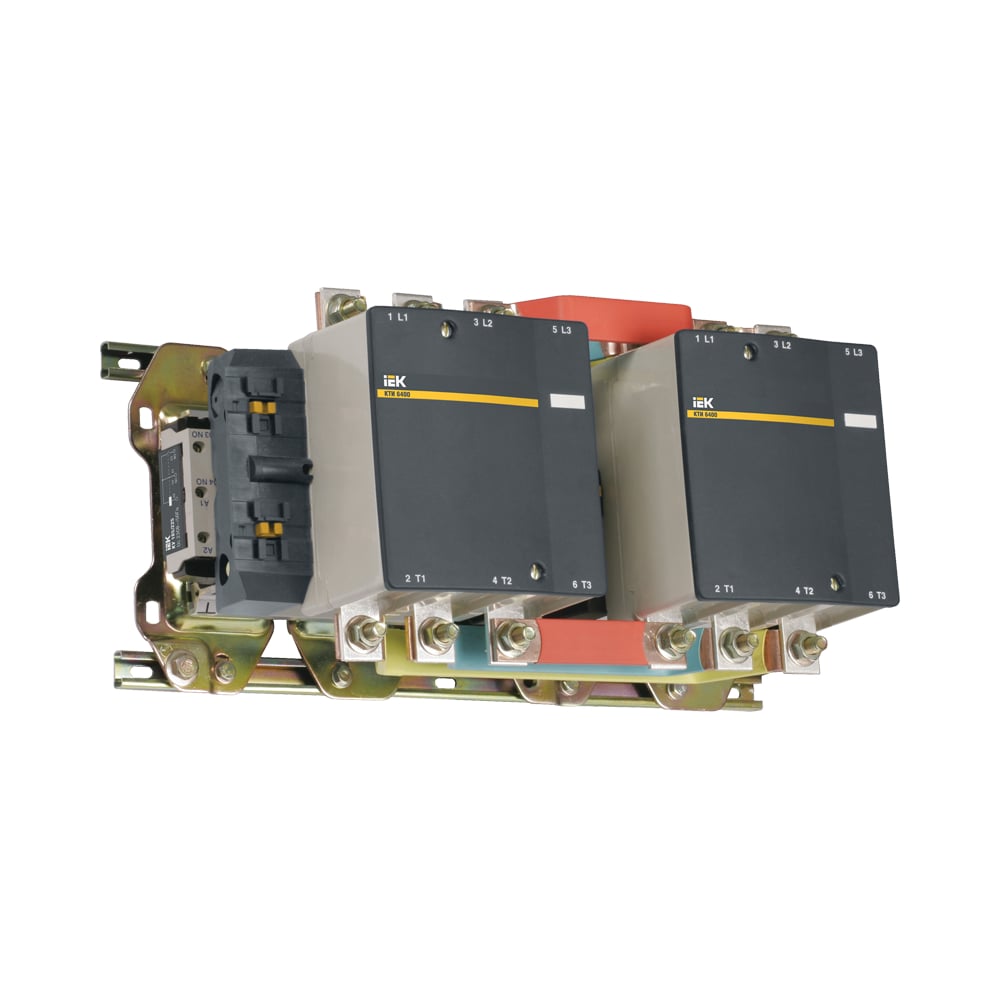 Изображение товара Контактор IEK КТИ-65003 реверс 500А 400В/АС3 KKT63-500-400-10